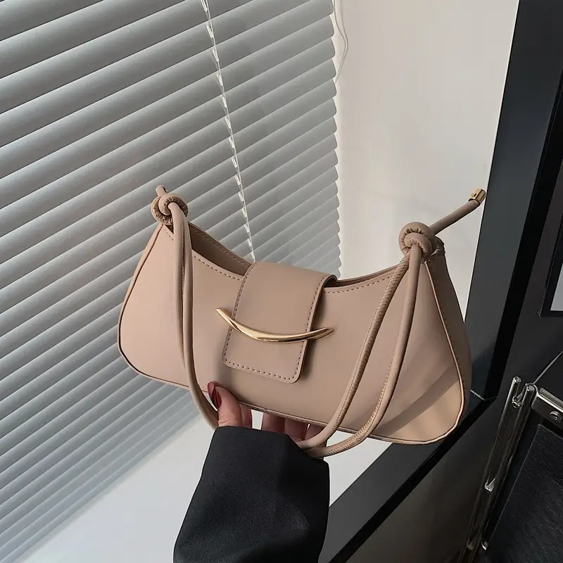 Women's Light Blue Underarm Crossbody Bag - Image 2