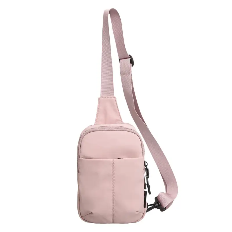 Korean Style Purple Black Crossbody Bag for Women - Image 6