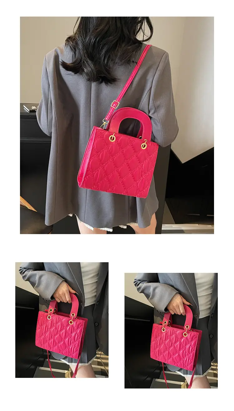 Pink Quilted Shoulder Bag for Women 2025 — feature 27