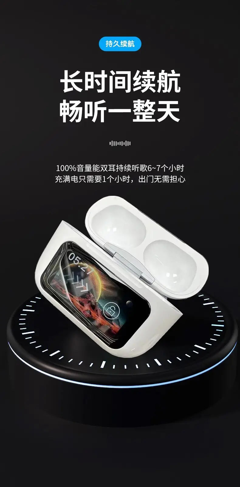 2025 Bluetooth Headset A9Pro with Ai Trans & ANC — feature 13