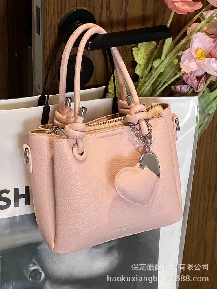 2025 Summer White Leather Shoulder Crossbody Bag - Image 3