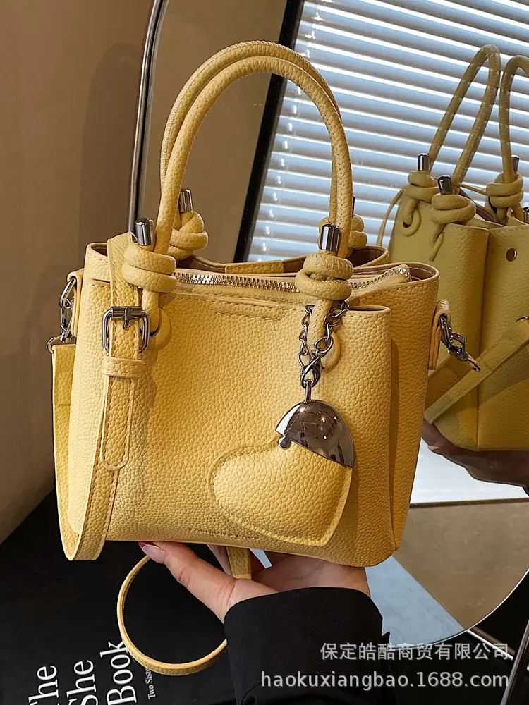 2025 Summer White Leather Shoulder Crossbody Bag - Image 5