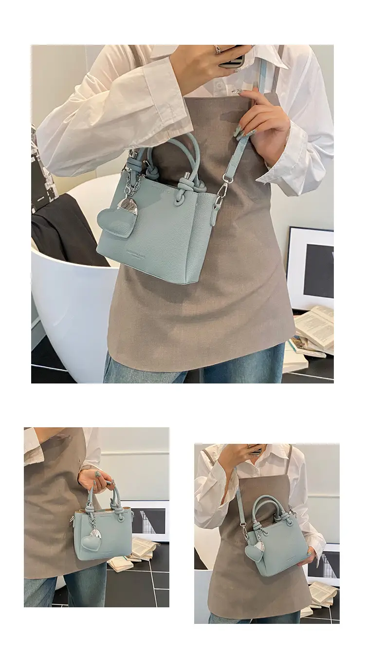 2025 Summer White Leather Shoulder Crossbody Bag — feature 10