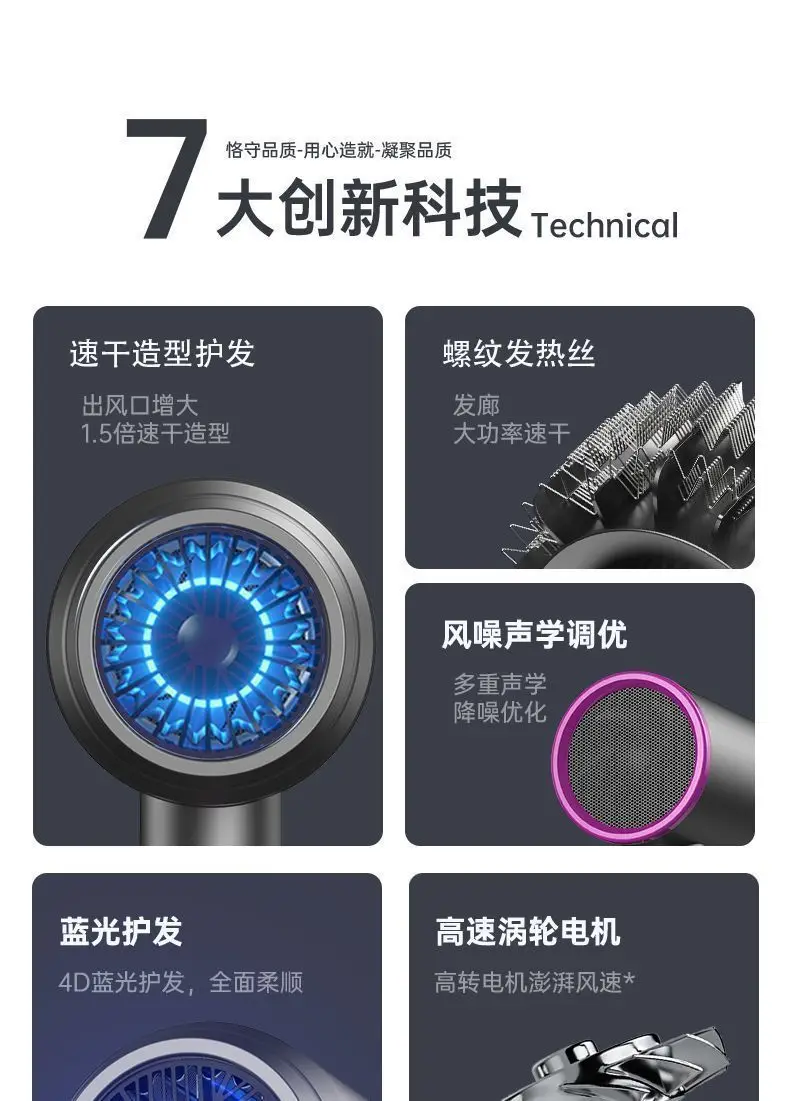 High Power Hair Dryer with Negative Ion Technology — feature 5