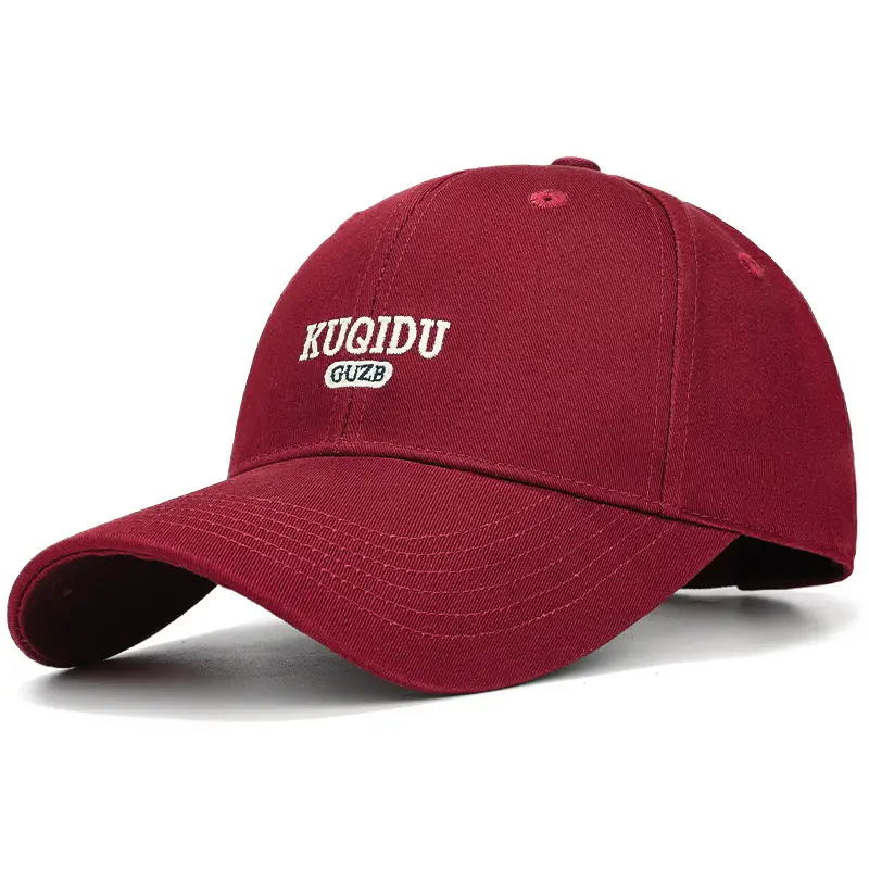 Black Embroidered Baseball Cap for Men Outdoor Casual - Image 4