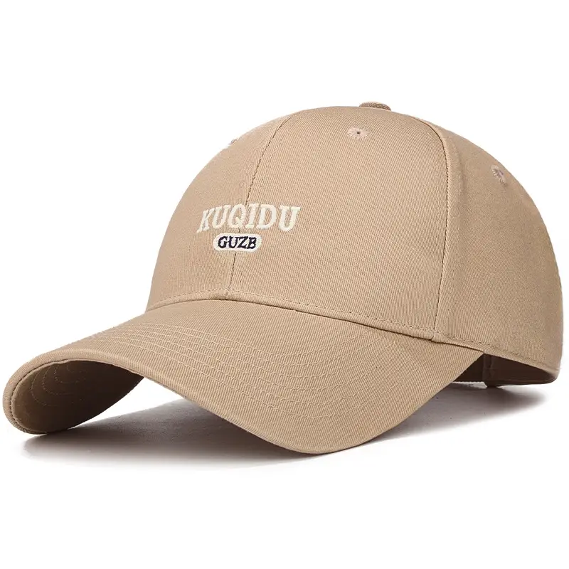 Black Embroidered Baseball Cap for Men Outdoor Casual - Image 5