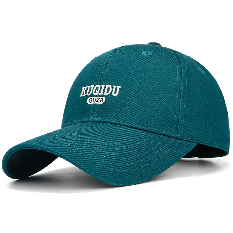 Black Embroidered Baseball Cap for Men Outdoor Casual - Image 6