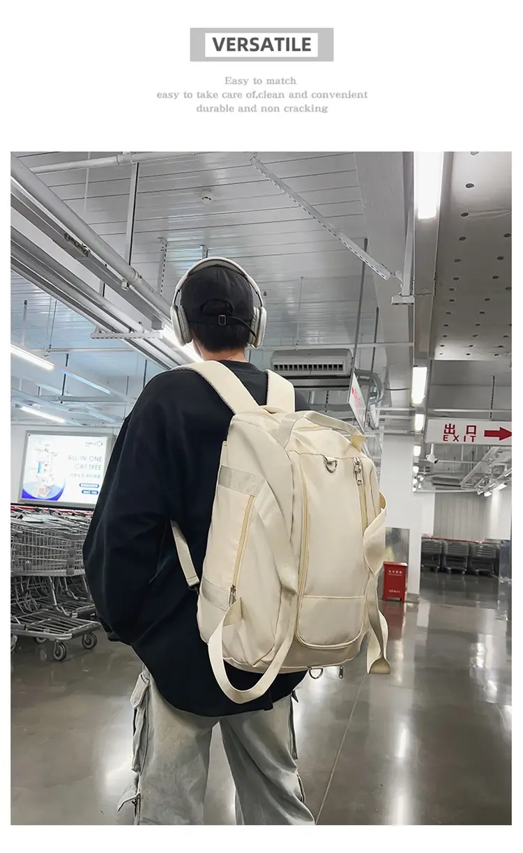 Large Capacity Fitness Sports Men's Shoulder Bag — feature 11