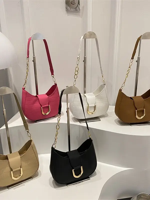 Textured Crossbody Bag 2026 New Trendy Fashion - Image 6
