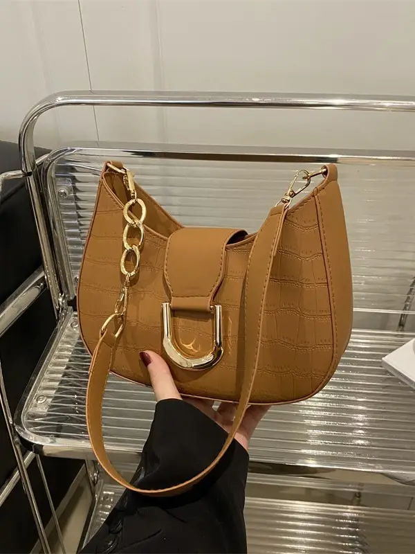 Textured Crossbody Bag 2026 New Trendy Fashion - Image 10