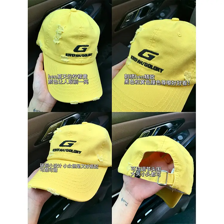 Blue American Style Baseball Cap for Girls Kids Summer Wear - Image 12
