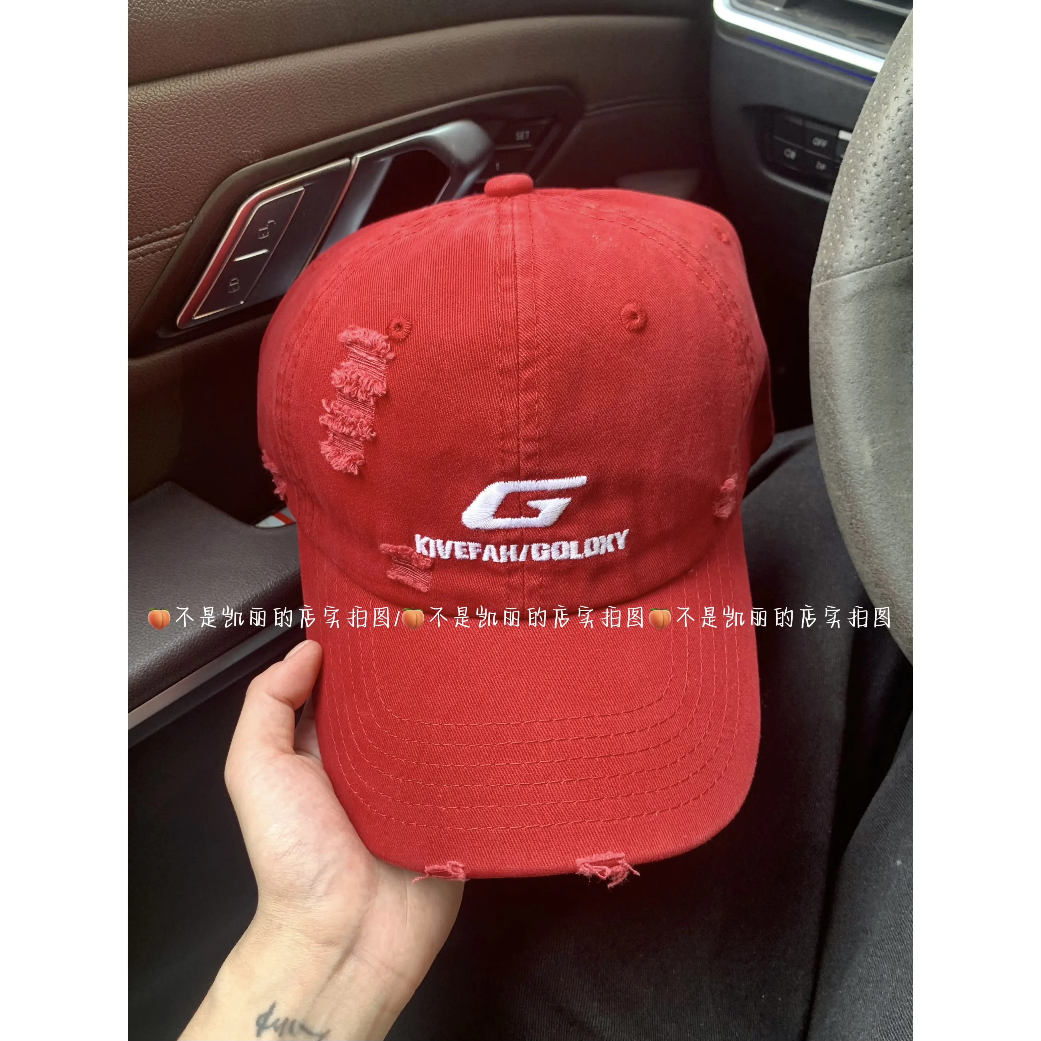 Blue American Style Baseball Cap for Girls Kids Summer Wear - Image 4