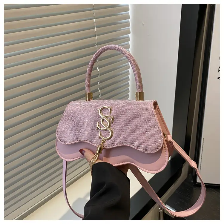 2025 Small Square Silver S-Logo Shoulder Bag for Women — feature 10