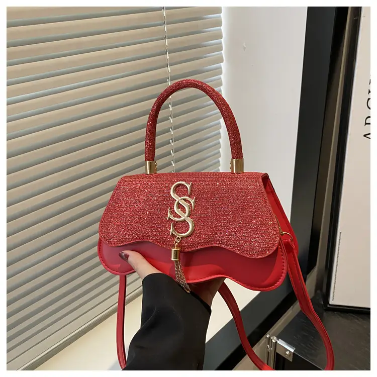 2025 Small Square Silver S-Logo Shoulder Bag for Women — feature 12