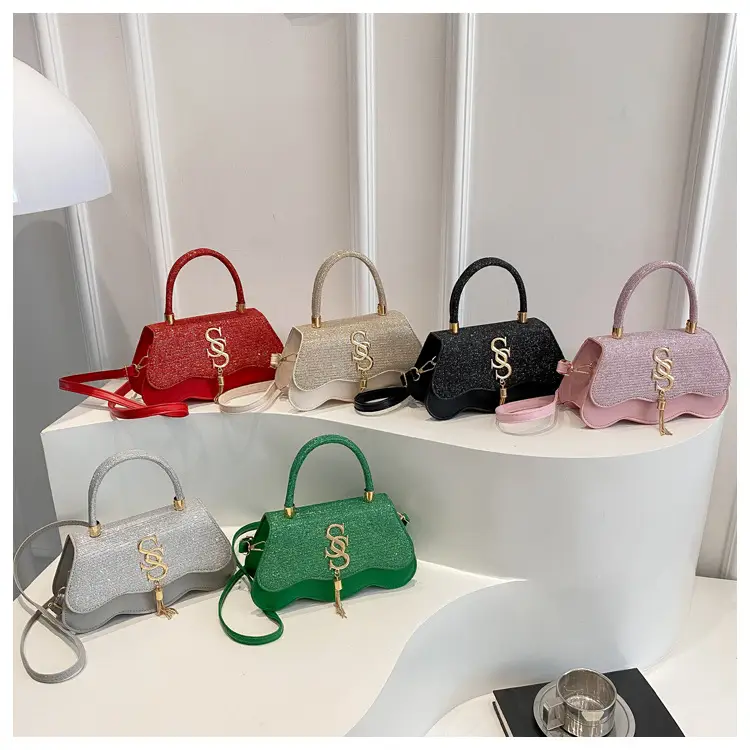 2025 Small Square Silver S-Logo Shoulder Bag for Women — feature 16