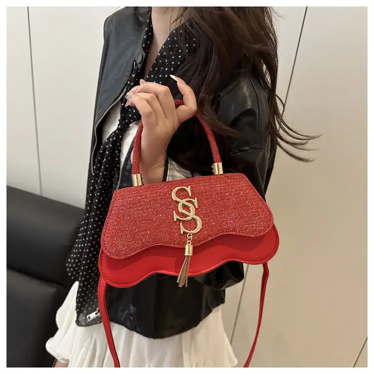 2025 Small Square Silver S-Logo Shoulder Bag for Women — feature 26