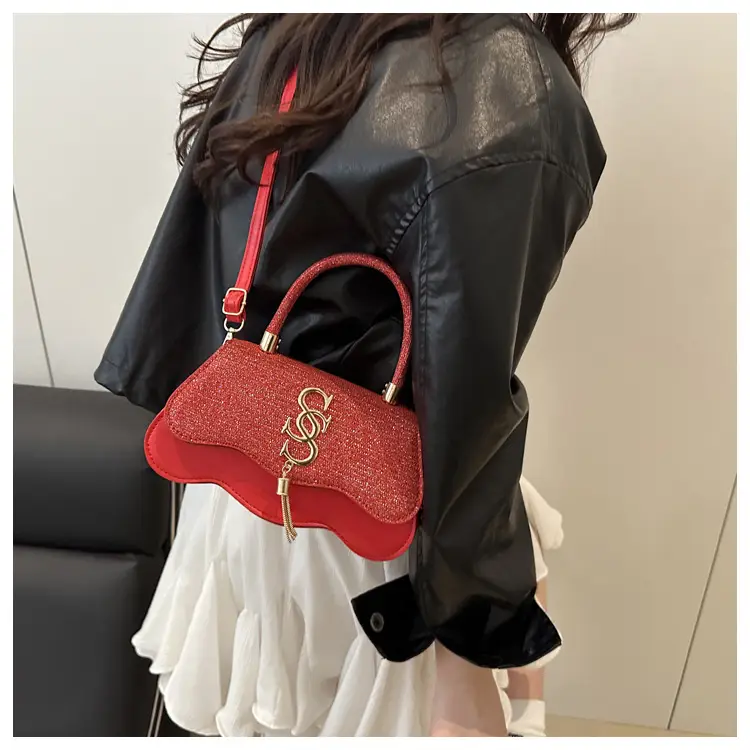 2025 Small Square Silver S-Logo Shoulder Bag for Women — feature 28