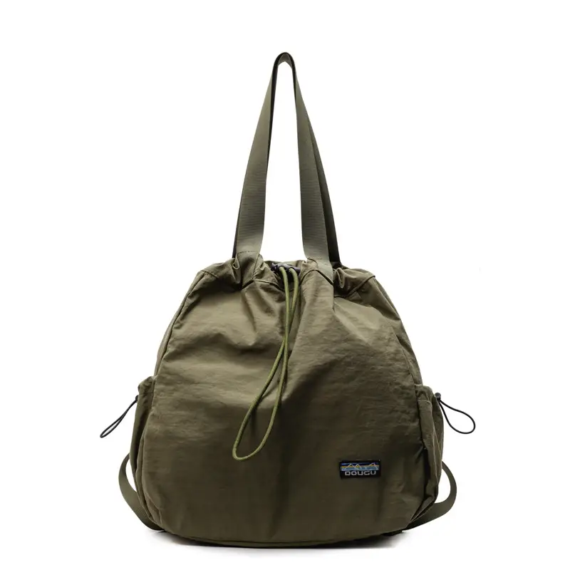 Women Korean Style Large Capacity Cloth Shoulder Bag - Image 10