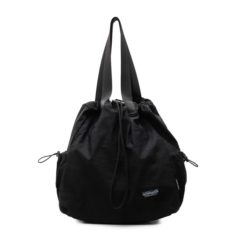 Women Korean Style Large Capacity Cloth Shoulder Bag - Image 3