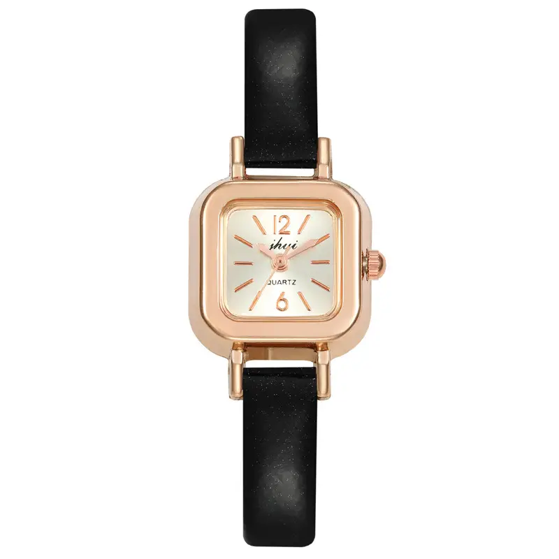 Women's Watch Korean-style Light Luxury Small Square Watch Artistic Retro Elegant Women's Watch High-value Quartz Watch for Girls — feature 12