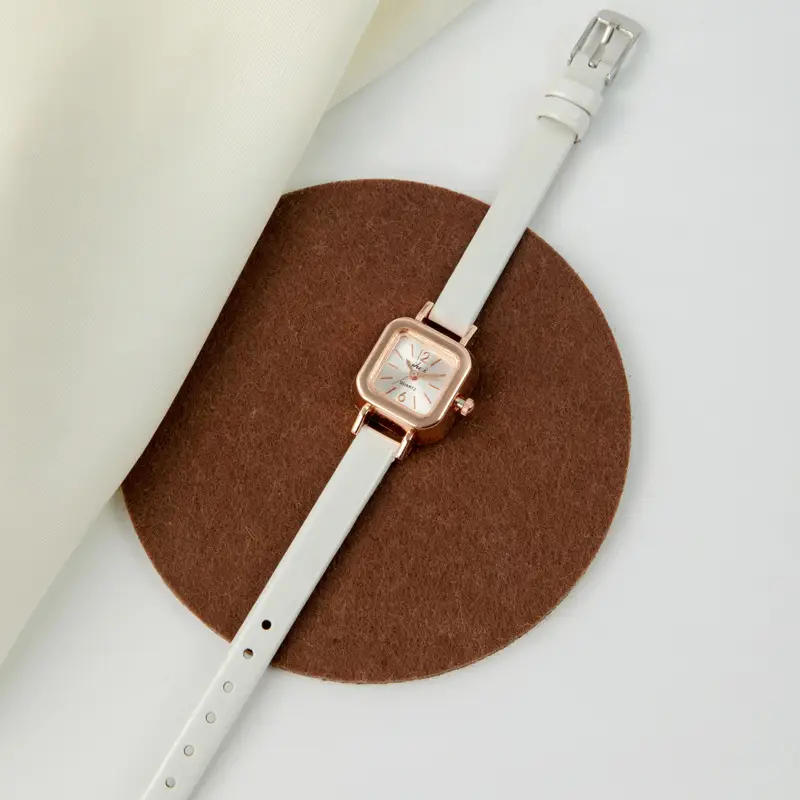 Women's Watch Korean-style Light Luxury Small Square Watch Artistic Retro Elegant Women's Watch High-value Quartz Watch for Girls — feature 4