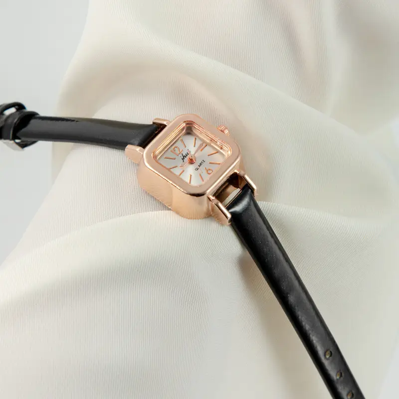 Women's Watch Korean-style Light Luxury Small Square Watch Artistic Retro Elegant Women's Watch High-value Quartz Watch for Girls — feature 7