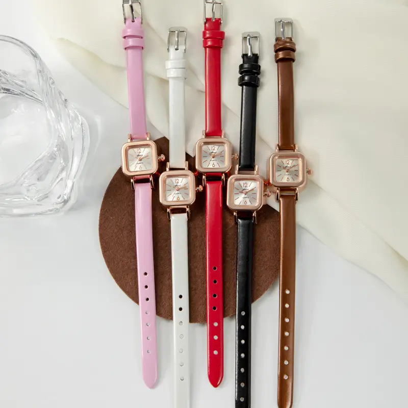 Women's Watch Korean-style Light Luxury Small Square Watch Artistic Retro Elegant Women's Watch High-value Quartz Watch for Girls — feature 8