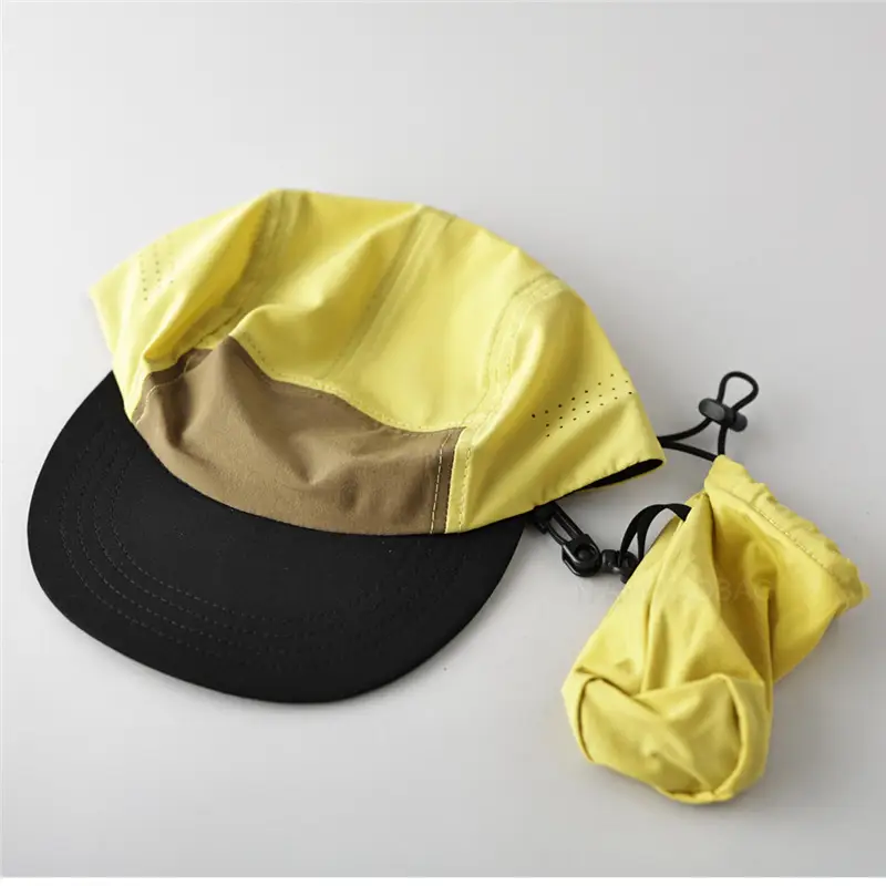 Spring Duck Tongue Cap Yellow Black Matching Set - Image 5