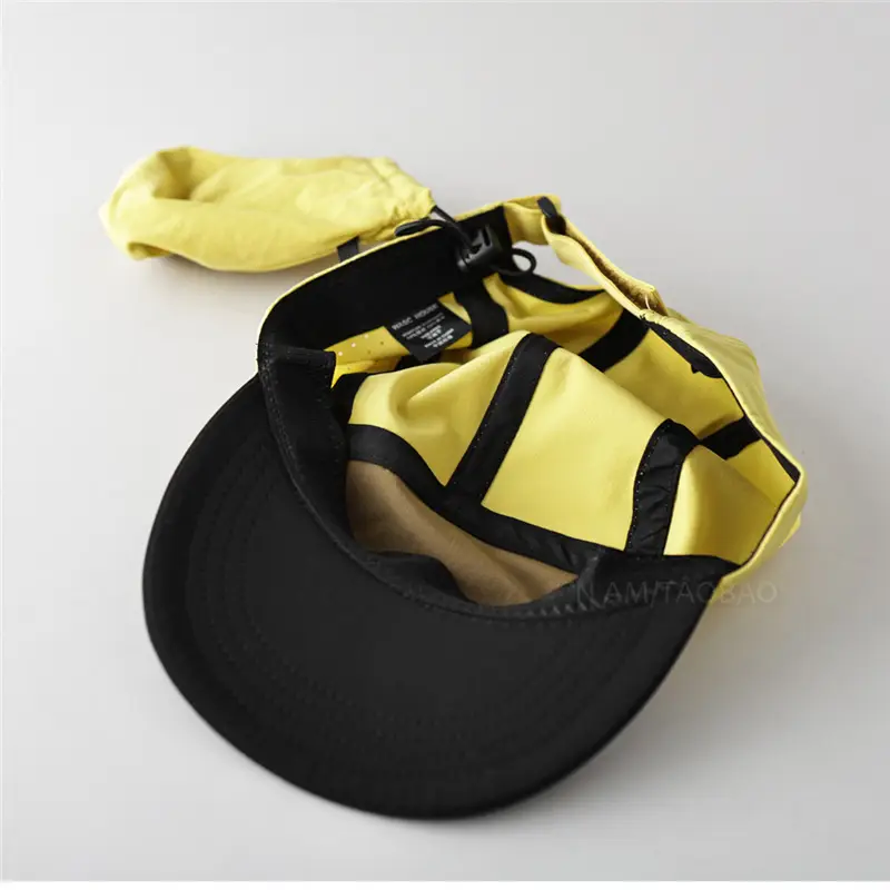 Spring Duck Tongue Cap Yellow Black Matching Set - Image 7