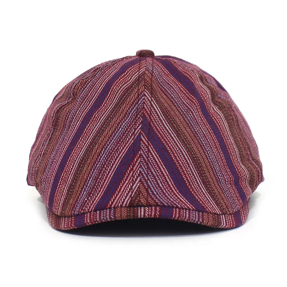 Vintage Striped Duckbill Cap for Women 2025 — feature 19