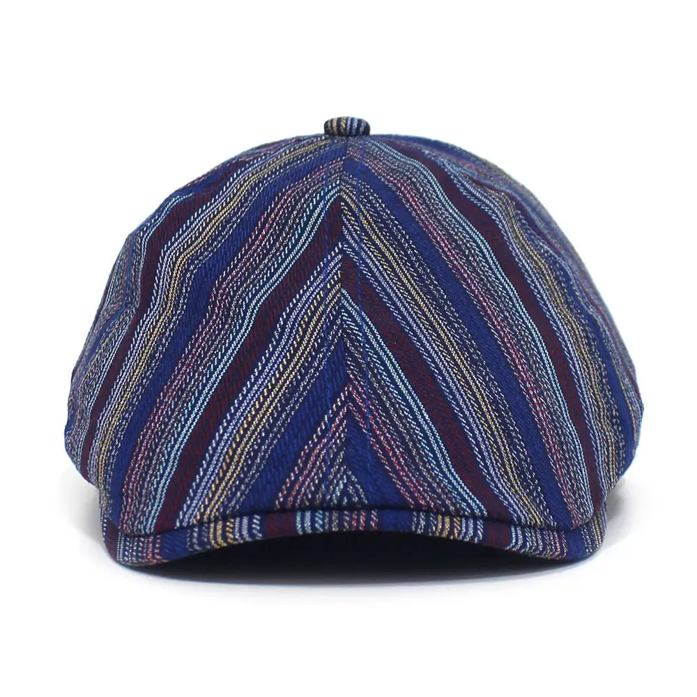 Vintage Striped Duckbill Cap for Women 2025 — feature 24