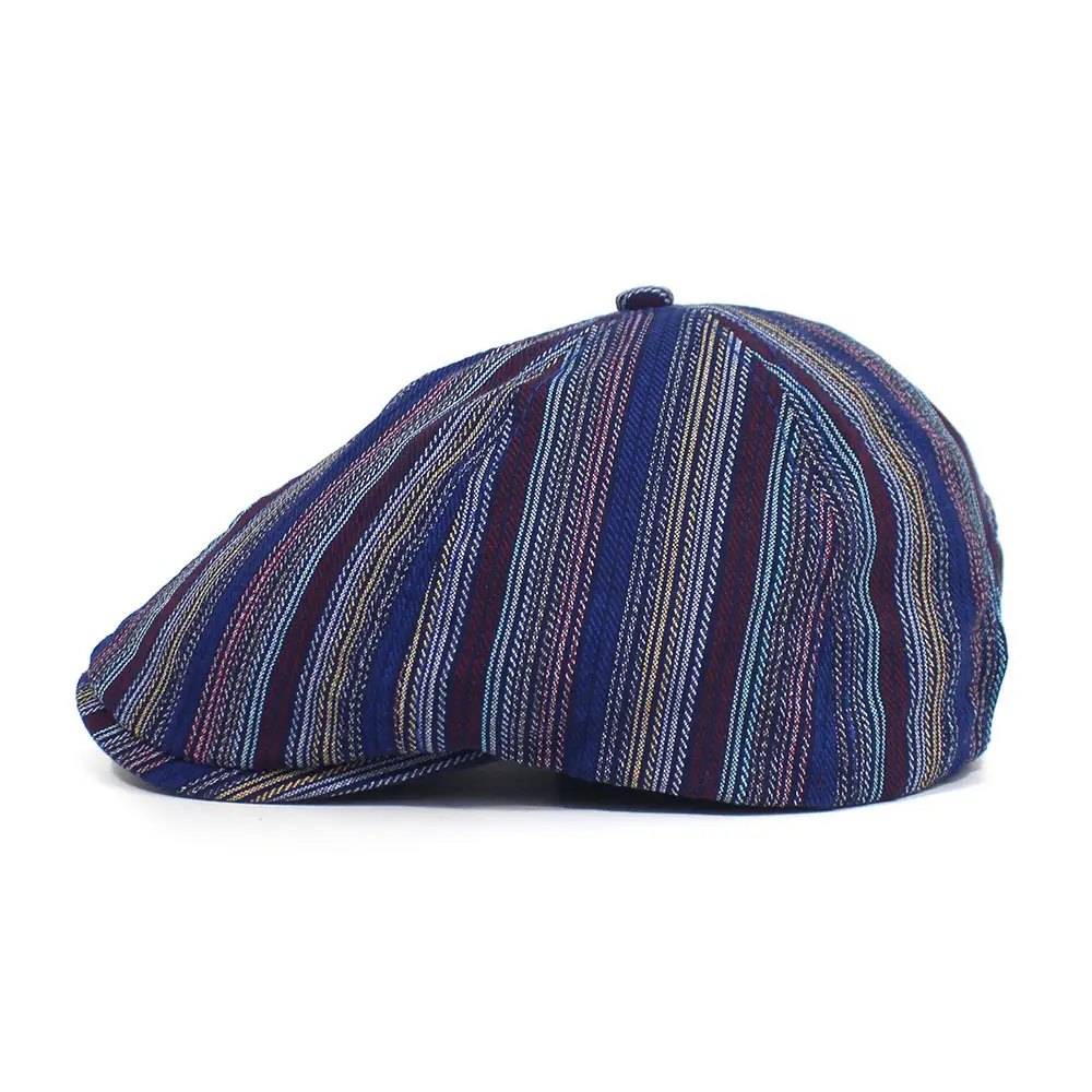 Vintage Striped Duckbill Cap for Women 2025 — feature 26