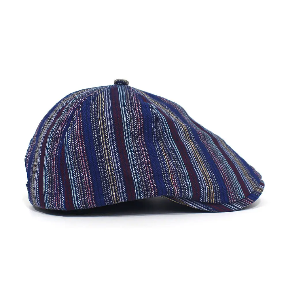Vintage Striped Duckbill Cap for Women 2025 — feature 28