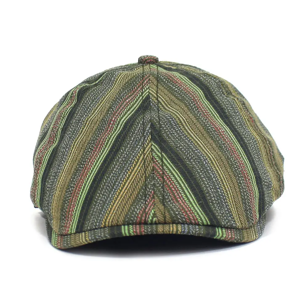 Vintage Striped Duckbill Cap for Women 2025 — feature 8
