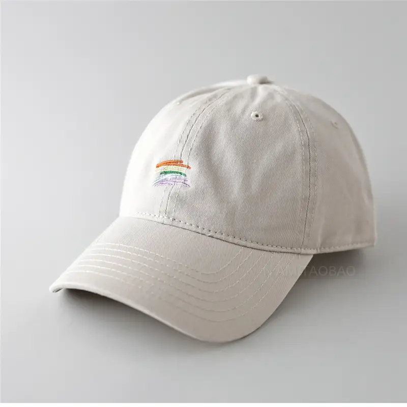 Tiffany Mint Rainbow Embroidered Baseball Cap - Image 9