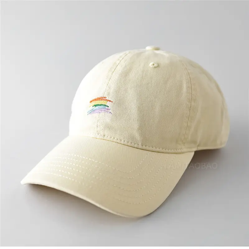 Tiffany Mint Rainbow Embroidered Baseball Cap - Image 10