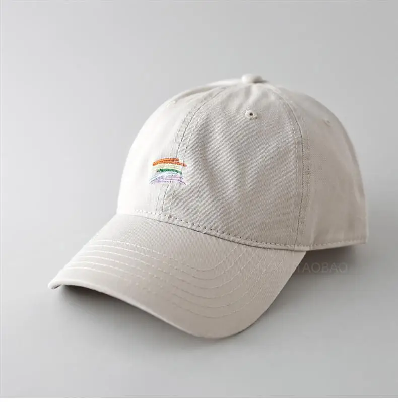Tiffany Mint Rainbow Embroidered Baseball Cap — feature 1