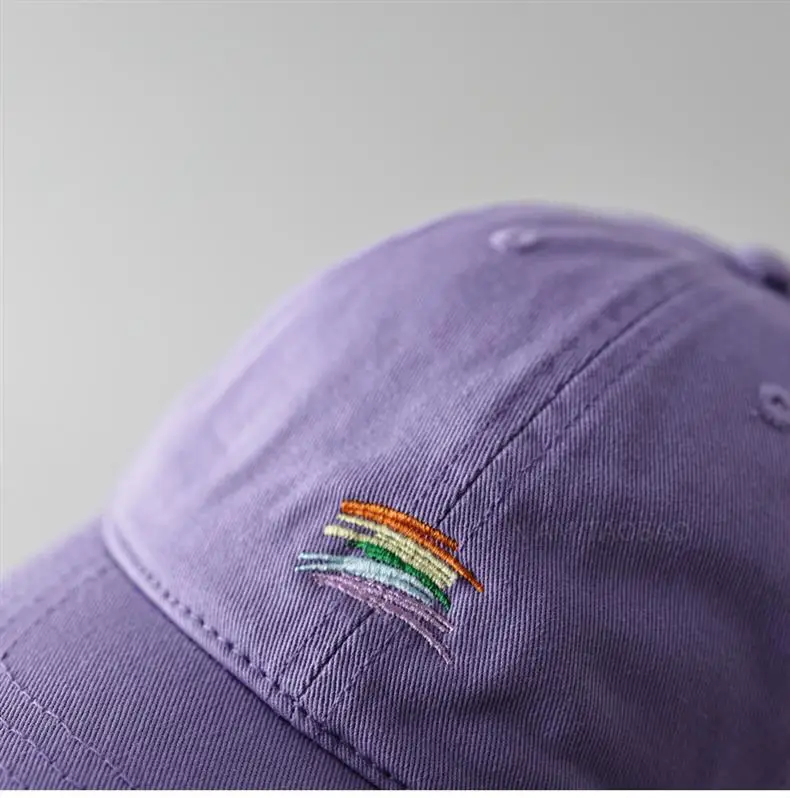Tiffany Mint Rainbow Embroidered Baseball Cap — feature 11
