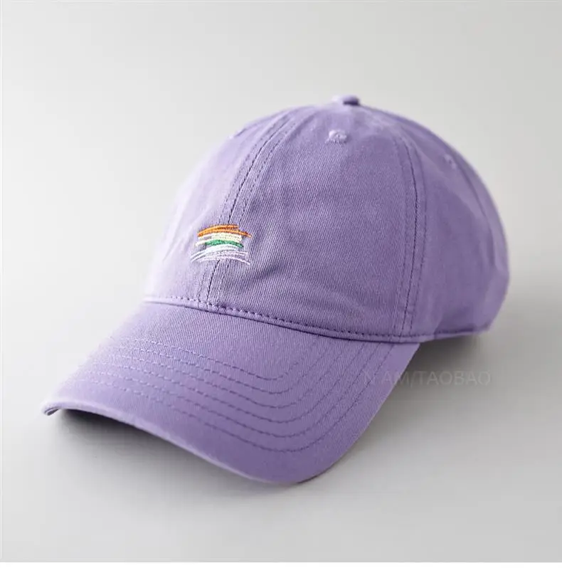 Tiffany Mint Rainbow Embroidered Baseball Cap — feature 5