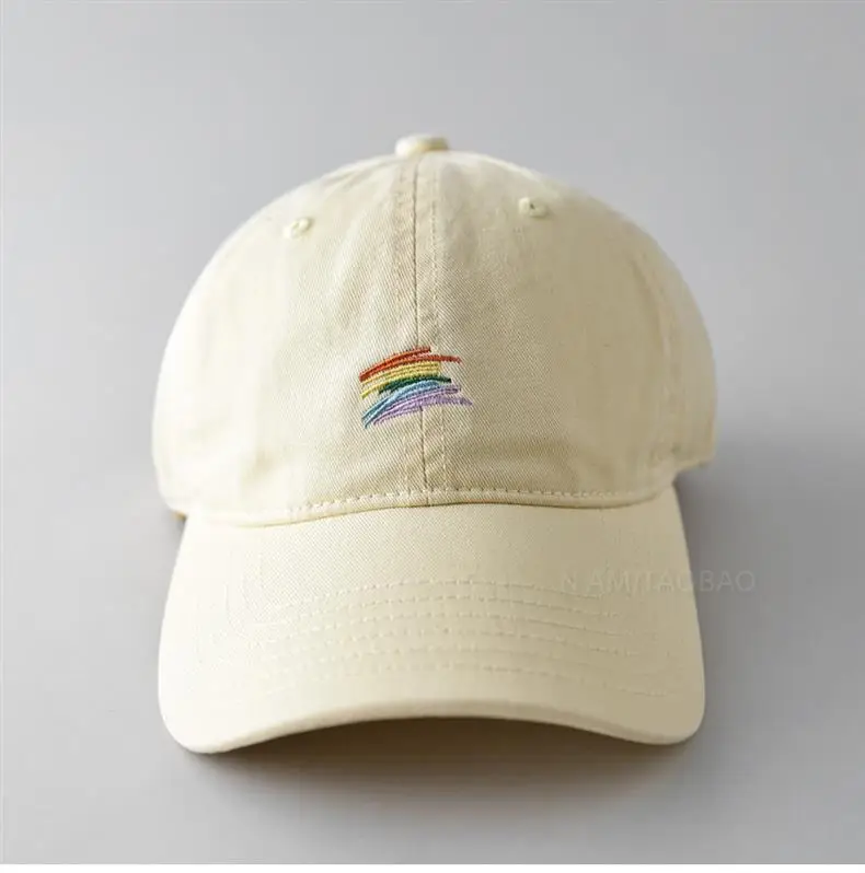 Tiffany Mint Rainbow Embroidered Baseball Cap — feature 7