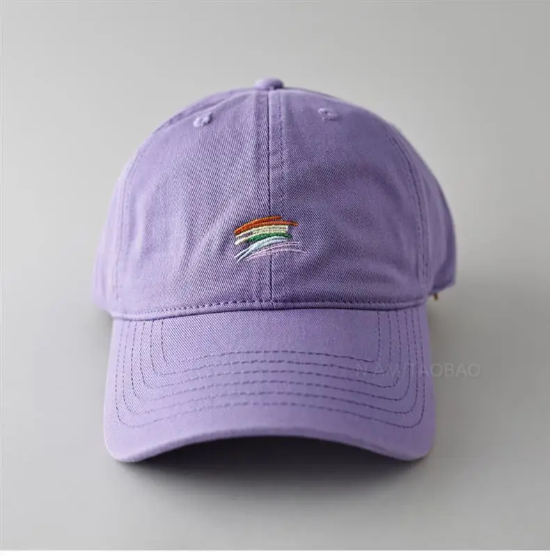 Tiffany Mint Rainbow Embroidered Baseball Cap — feature 8