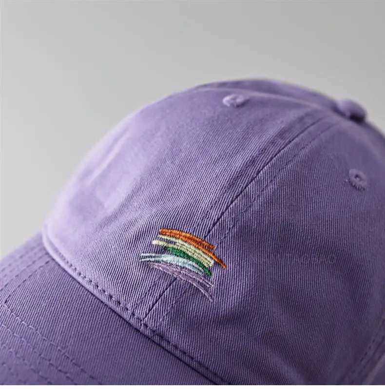 Tiffany Mint Rainbow Embroidered Baseball Cap — feature 9