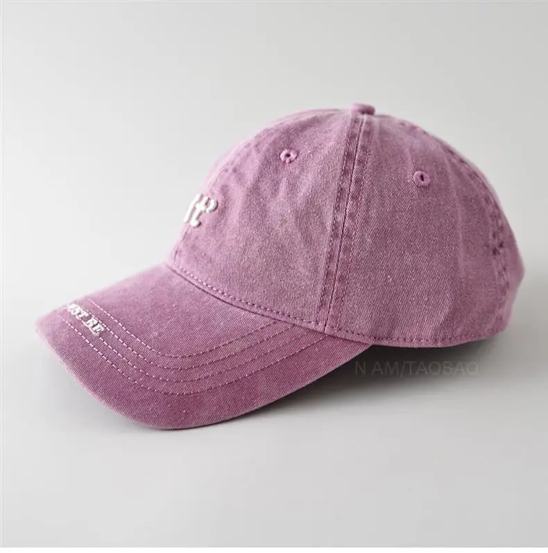 Men's Beige Embroidered Baseball Cap with Letter Design — feature 10