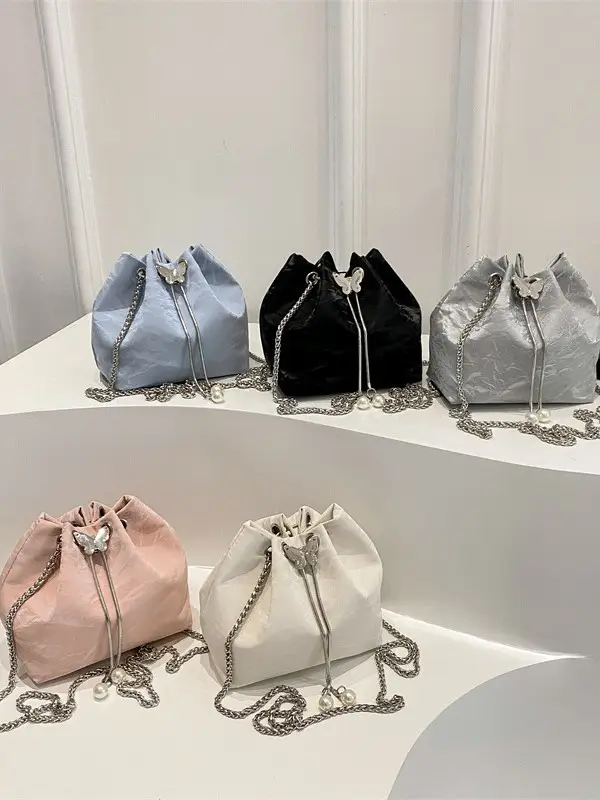 2026 Summer Bucket Bags with Chain Strap - Image 6