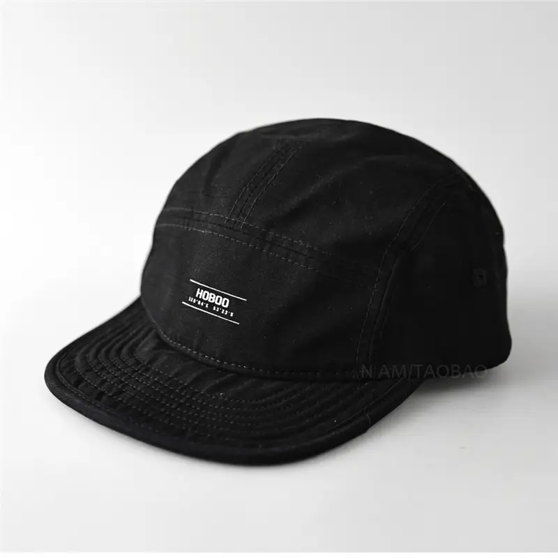 Men Women Soft Brim Baseball Cap Black Duckbill Summer - Image 8