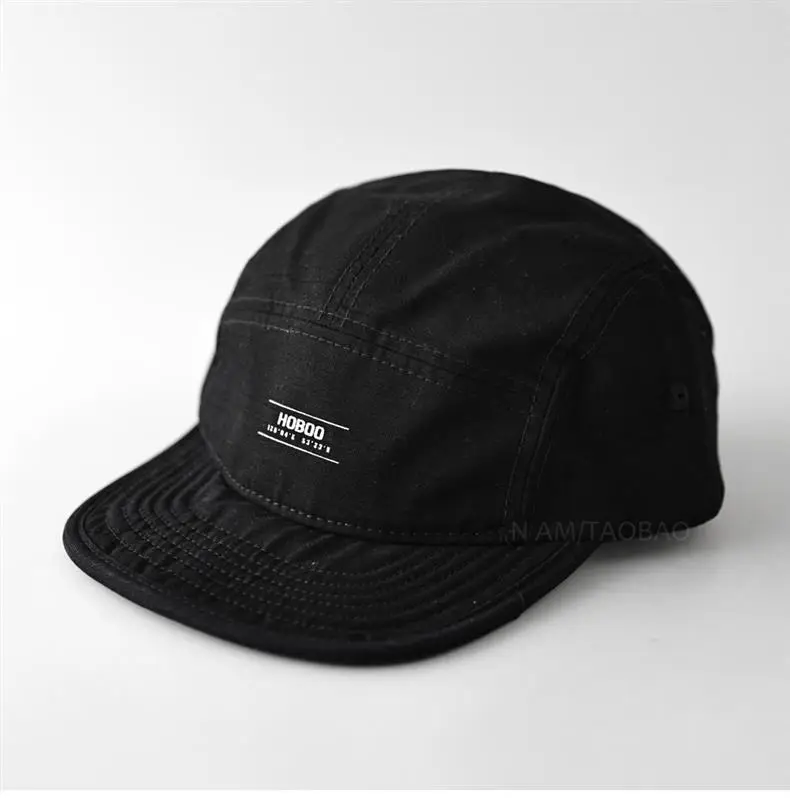 Men Women Soft Brim Baseball Cap Black Duckbill Summer — feature 3