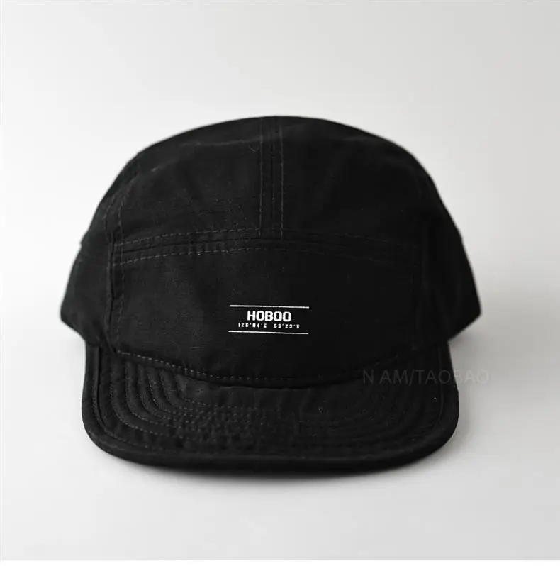 Men Women Soft Brim Baseball Cap Black Duckbill Summer — feature 4