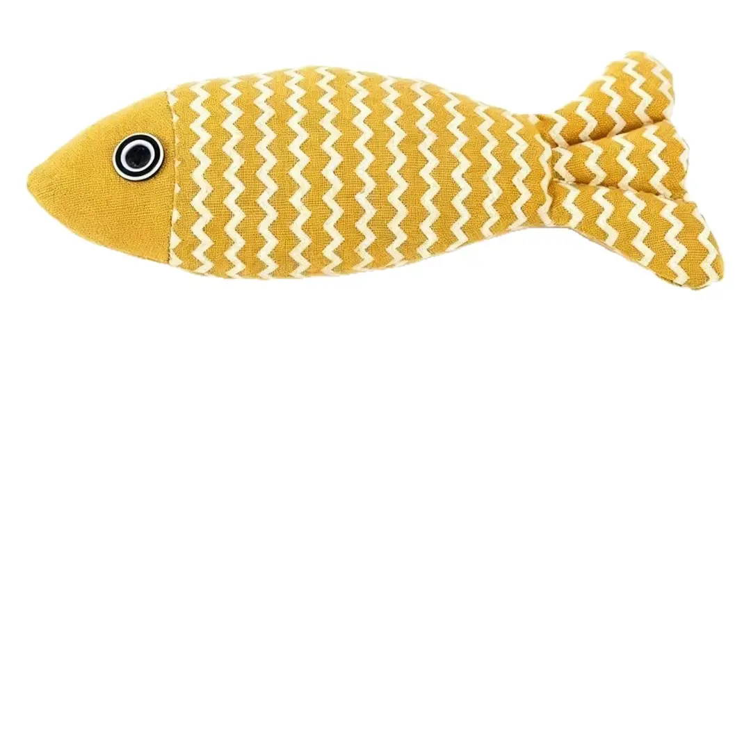 Cat Toys for Self-Entertainment, Bite-Resistant, Factory-Made Boredom-Relief Catnip, Realistic Fish-Shaped Kitten Toys, Cat Teaser Stick, Large Quantity for Kittens
