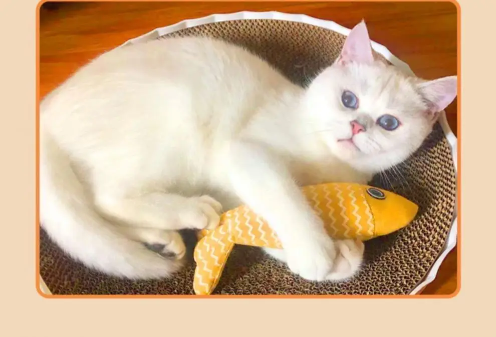 Cat Toys for Self-Entertainment, Bite-Resistant, Factory-Made Boredom-Relief Catnip, Realistic Fish-Shaped Kitten Toys, Cat Teaser Stick, Large Quantity for Kittens — feature 7