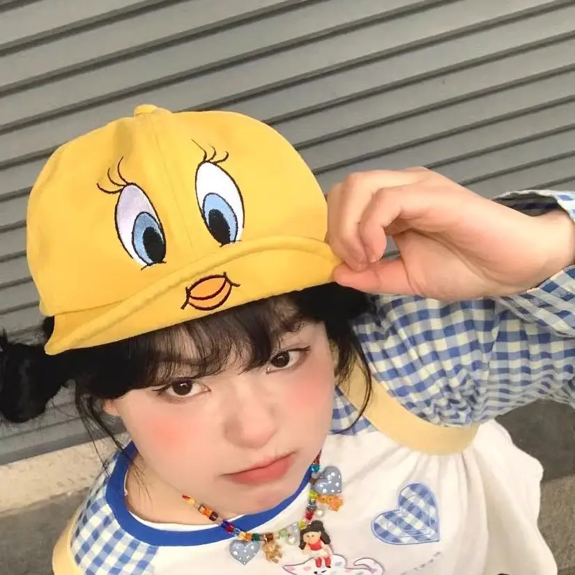 Kids Duck Cap Sun Hat Yellow Baseball Hat - Image 4